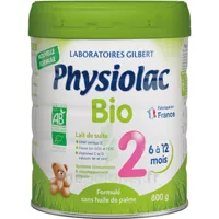 Physiolac Bio 2 Lait Pdre B/800g à ALES