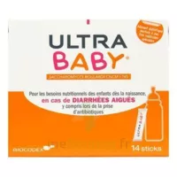 Ultra-baby Poudre Antidiarrhéique 14 Sticks/2g à ALES