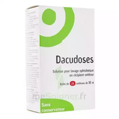 Dacudoses Solution Pour Lavement Ophtalmologique 24unid/10ml à ALES