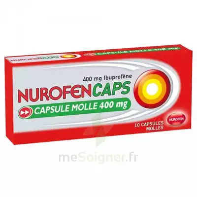 Nurofencaps 400 Mg Caps Molle Plq/10 à ALES