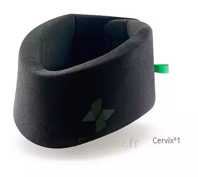Cervix 1 Collier Cervical Souple Noir/vert H9cm T2 à ALES