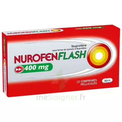 Nurofenflash 400 Mg Comprimés Pelliculés Plq/12 à ALES