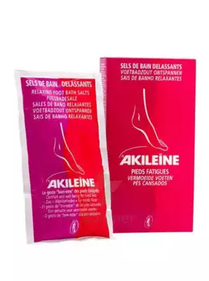 Akileine Soins Rouges Sels De Bain DÉlassant 2sach/150g à ALES